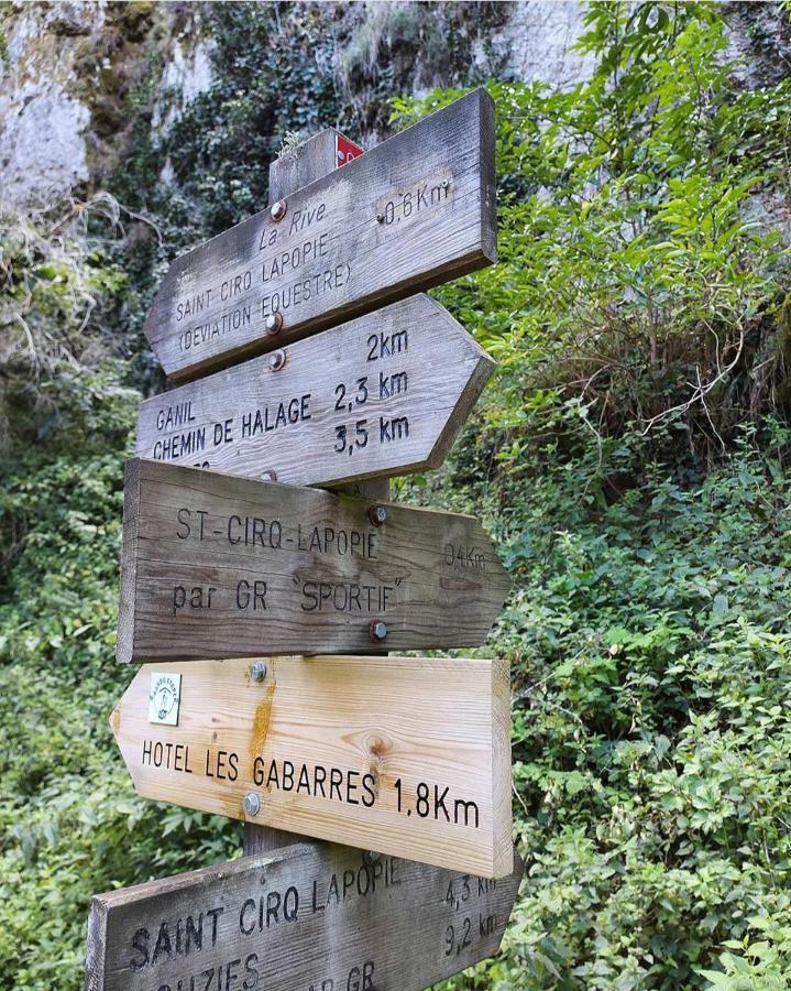 Hotel Les Gabarres Tour-de-Faure Kültér fotó